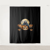 Ghostly Sloth's Midnight Haunt Classic T-shirt Wandkleed (Voorkant)
