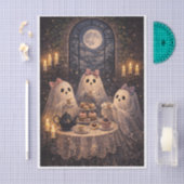 Ghostly Tea Time  Tissuepapier (Craft)
