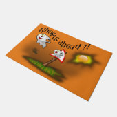 Ghosts Ahead Deurmat (Schuin)