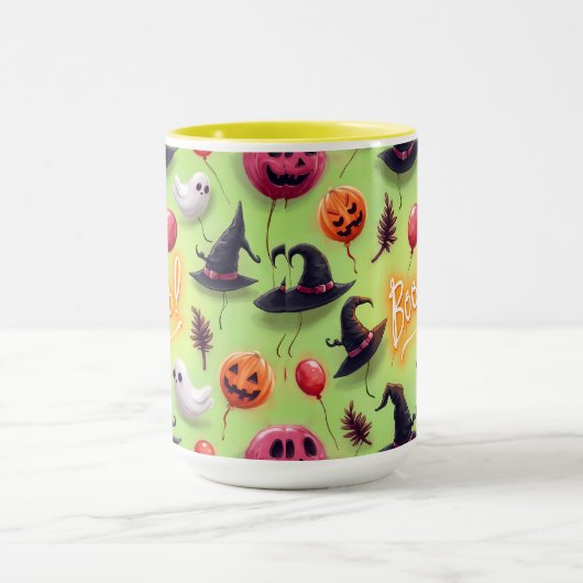 Ghosts and Balloons, Halloween beroemd gemaakt doo Mok (Midden)