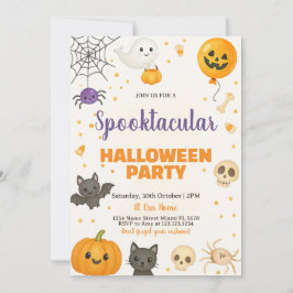 Ghosts, Bats & Trick-or-Treat Bash Kaart