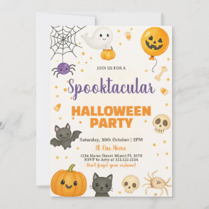 Ghosts, Bats & Trick-or-Treat Bash Kaart