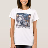 Ghosts Be Ghostin' Vrouwen T-shirt (Voorkant)