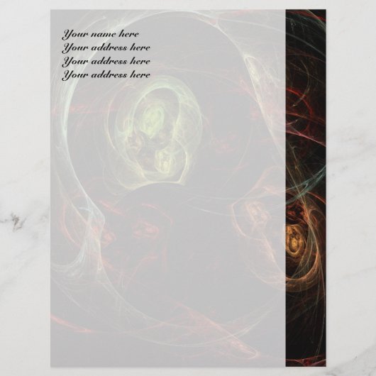 Ghosts Briefhoofd Sjabloon (Voorkant)