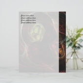 Ghosts Briefhoofd Sjabloon (Staand voorkant)