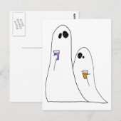 Ghosts Briefkaart (Voorkant / Achterkant)
