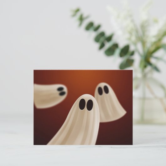 Ghosts Briefkaart (Staand voorkant)
