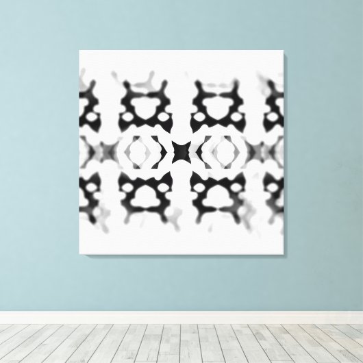 ghosts canvas afdruk (Insitu (Houten vloer))