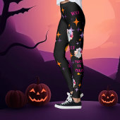 Ghosts convivial Colorful Halloween Leggings