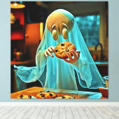 Ghost's Craving voor Cookies Canvas Afdruk