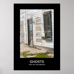 Ghosts Demotivationaal Poster