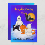 Ghosts en vriendenkarverij kaart (Voorkant / Achterkant)