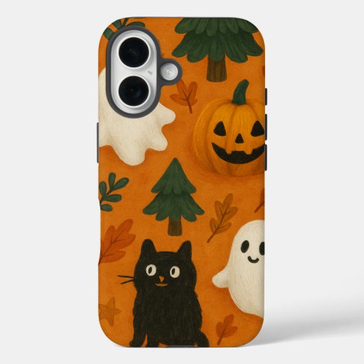 Ghosts et Coque mobile Citrouille (Verso)