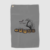 Ghosts, Goblins et Golf : Serviettes de golf Hallo (Devant)