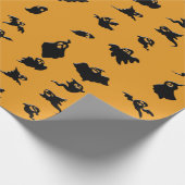 Ghosts Halloween-opvulpapier Cadeaupapier (Hoek)