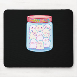 Ghosts Happy Pills Sticker Muismat