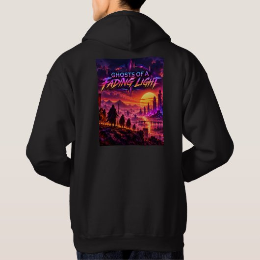 Ghosts of a Fading Light Sci-Fi Pullover Hoodie (Achterkant)