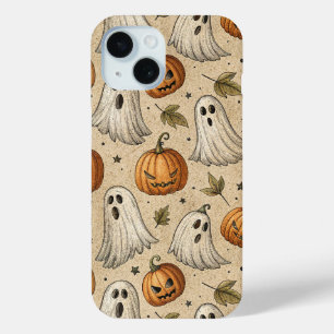 Ghosts & Pumpkins Halloweenpatroon