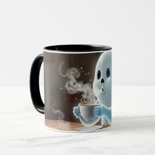 Ghosts Sips Combo Mug - Hauntingly Fun sips (Devant gauche)