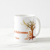 Ghosts Skeleton Halloween Funny Persoonlijk Koffiemok (Voorkant rechts)