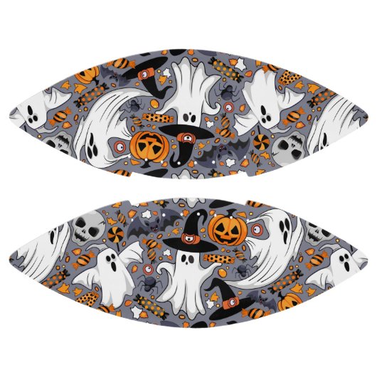 Ghosts Spooky en griezelige Schattigee Monsters American Football (Panelen)