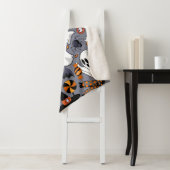 Ghosts Spooky en griezelige Schattigee Monsters Sherpa Deken (In situ)