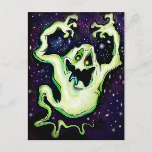 Ghosty Briefkaart (Voorkant)