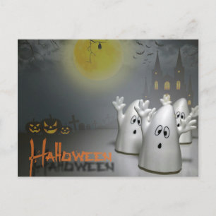 Ghosty Halloween Briefkaart