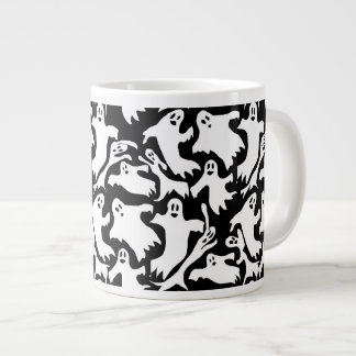 Ghosty Pattern Jumbo Coffee Mok