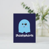 Ghostyshorts Briefkaart (Staand voorkant)