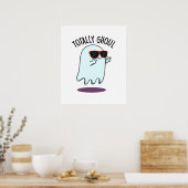 Ghoul Funny Cool Halloween Ghost Pun Poster (Keuken)