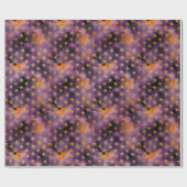 Ghoul Halloween Vintage Pattern  Cadeaupapier (Vlak)