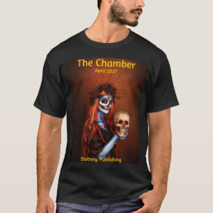 ghoul met een schedel t-shirt