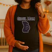 Ghoul Mom Halloween Maternity Spooky Zwangerschap T-shirt