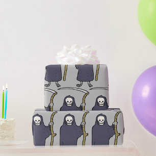 Ghoul Scary Person Wrapping Paper Cadeaupapier