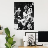 Ghoulardi (op het set-2-Poster) Poster (Thuiskantoor)