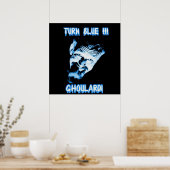 Ghoulardi (Tourner Bleu) poster Matte personnalisa (Cuisine)