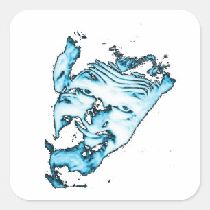 Ghoulardi (Transparent-3)  Stickers