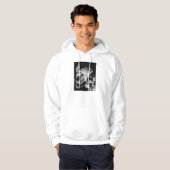 Ghoulardi (W/Skull-2) basishoed Hoodie (Voorkant volledig)