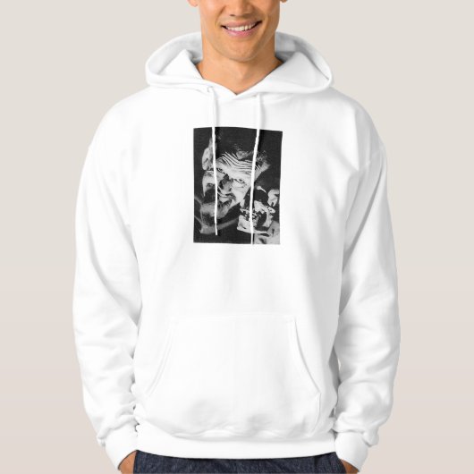 Ghoulardi (W/Skull-2) basishoed Hoodie (Voorkant)