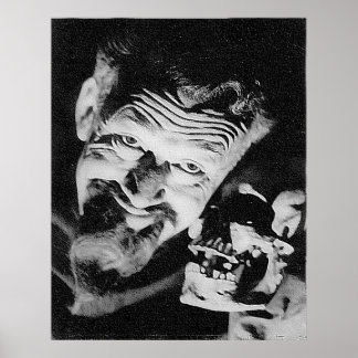 Ghoulardi (W/Skull-2) Matte Poster