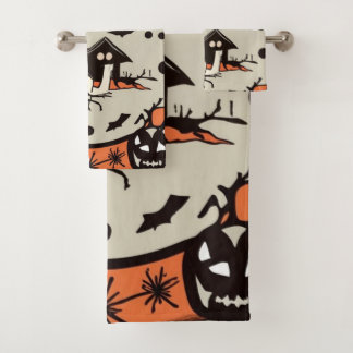 Ghoulish bijeenkomsten: Halloween handdoek set