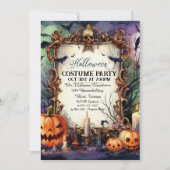 Ghoulish Gala : Invitation d'Halloween personnalis (Devant)