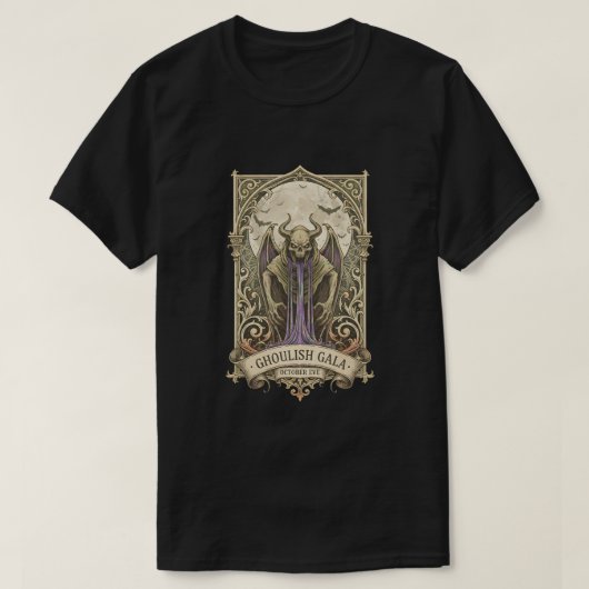 Ghoulish Gala T-shirt (Design voorkant)