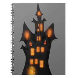 Ghoulish Grimoire: Halloween Spiraal Fototijdschri Notitieboek
