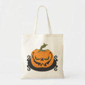 Ghoulish Jack-o-lantern Tote Bag (Voorkant)
