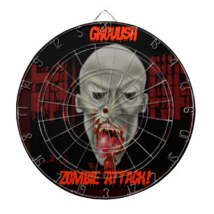 Ghoulish Zombie-aanval Dartbord