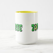 Ghoulishly Fun Zombie Halloween Mok (Midden)