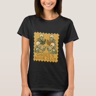Ghoul's Book Club - Skeleton Reader T-shirt