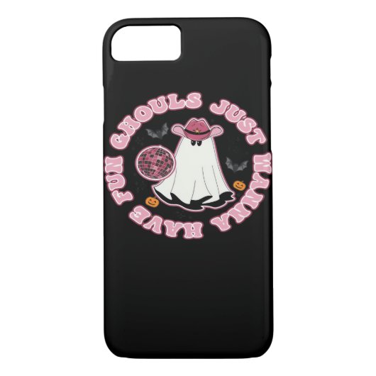 Ghouls Just Wanna Have Fun (Westerne stijl Hallowe Case-Mate iPhone Case (Achterkant)